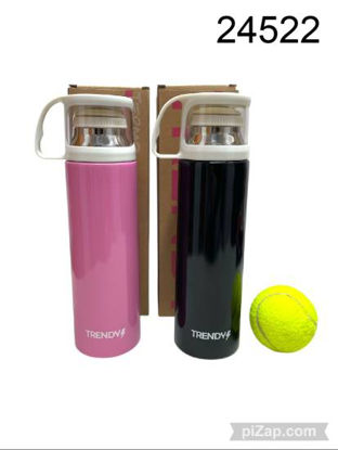 Imagen de TERMO DE ACERO TERMICO C/TAPA TAZA TRENDY 500ML 11.25